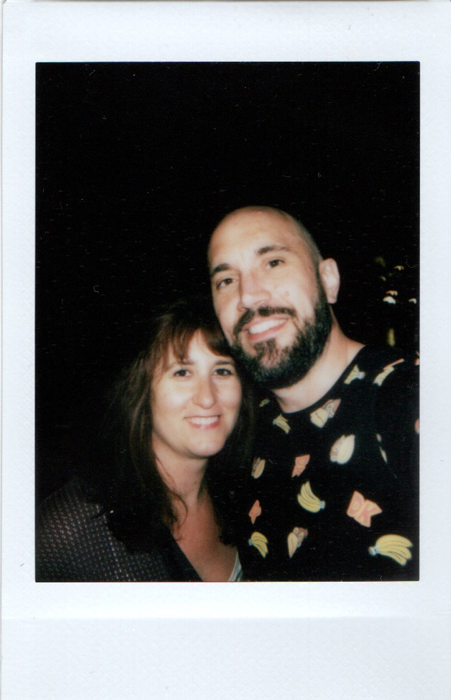 Foto de la pareja sonriendo